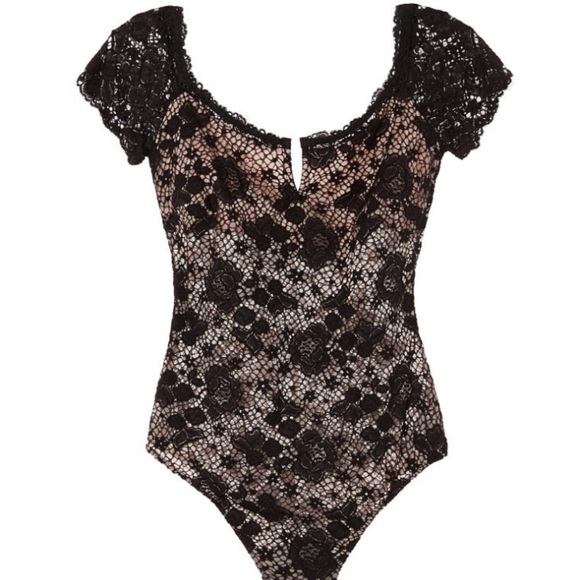 Victoria's Secret Other - Victoria's Secret floral bodysuit lingerie size S